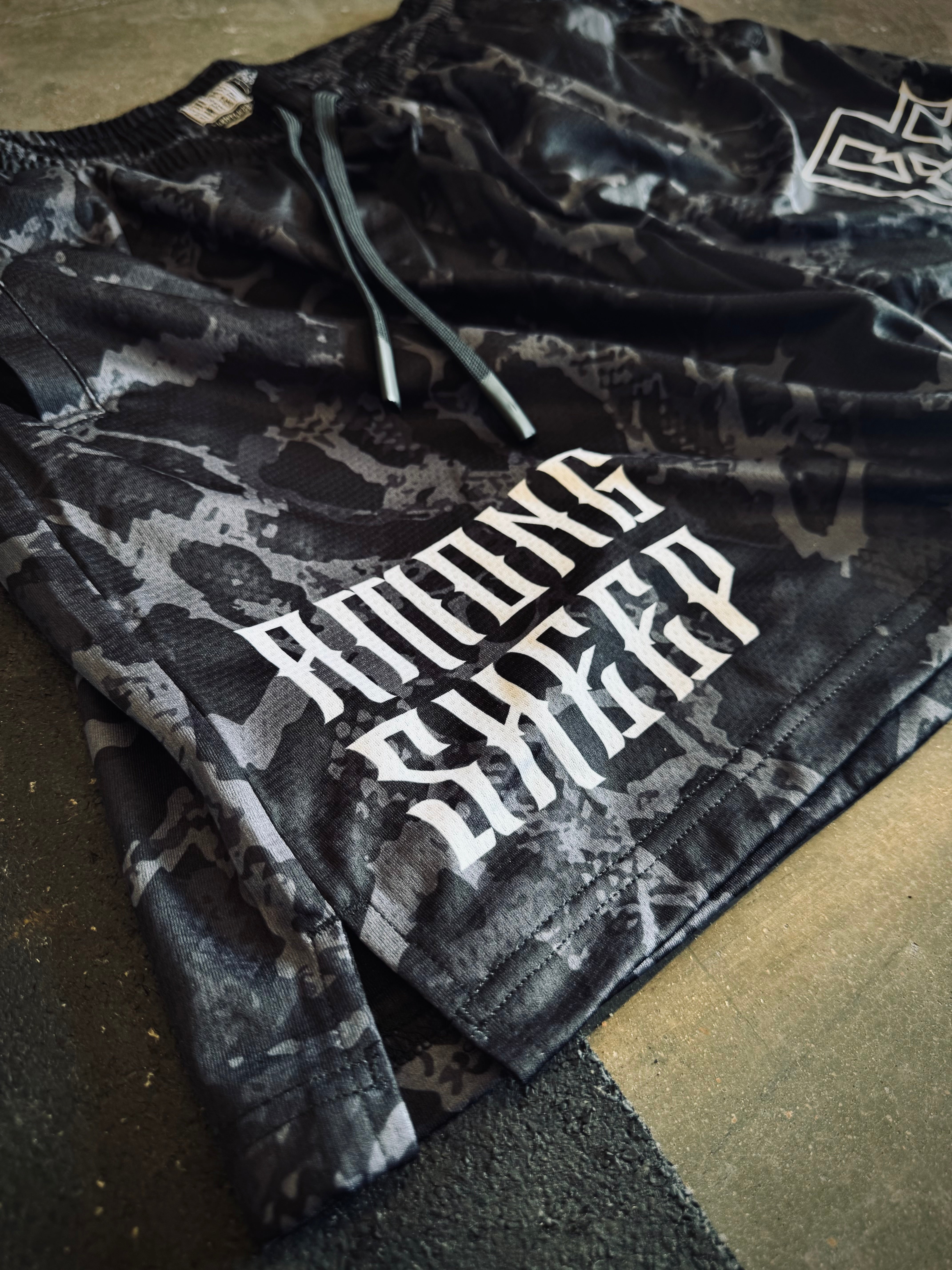 Snakeskin Athletic Shorts