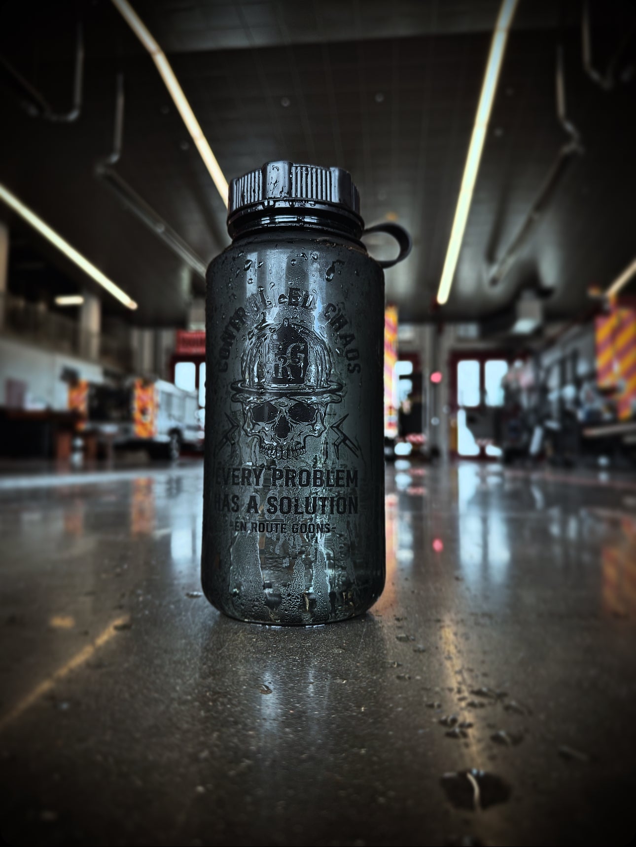 Controlled Chaos Water Bottle (hand wash only)