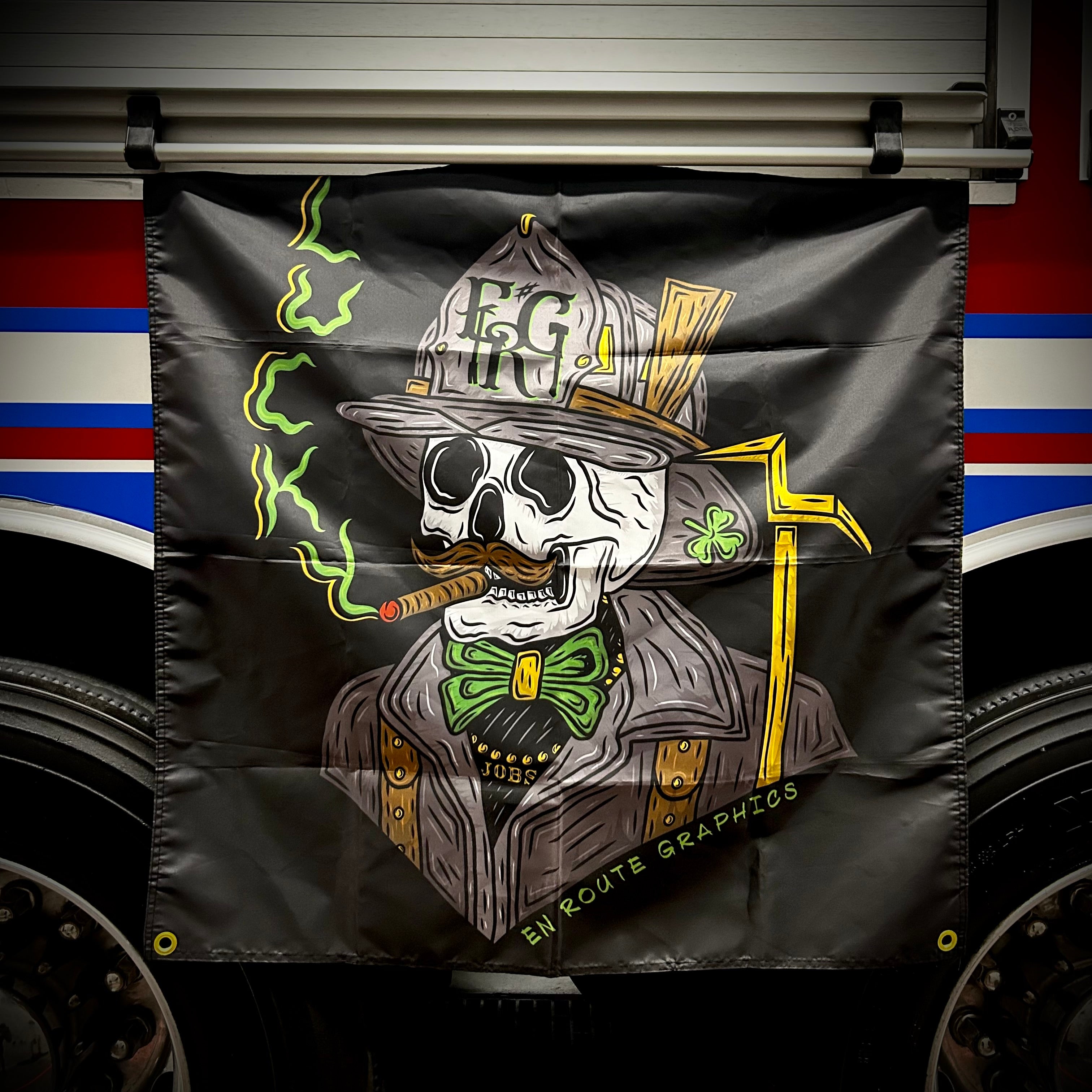 Flag 3x3 Lucky Jobs