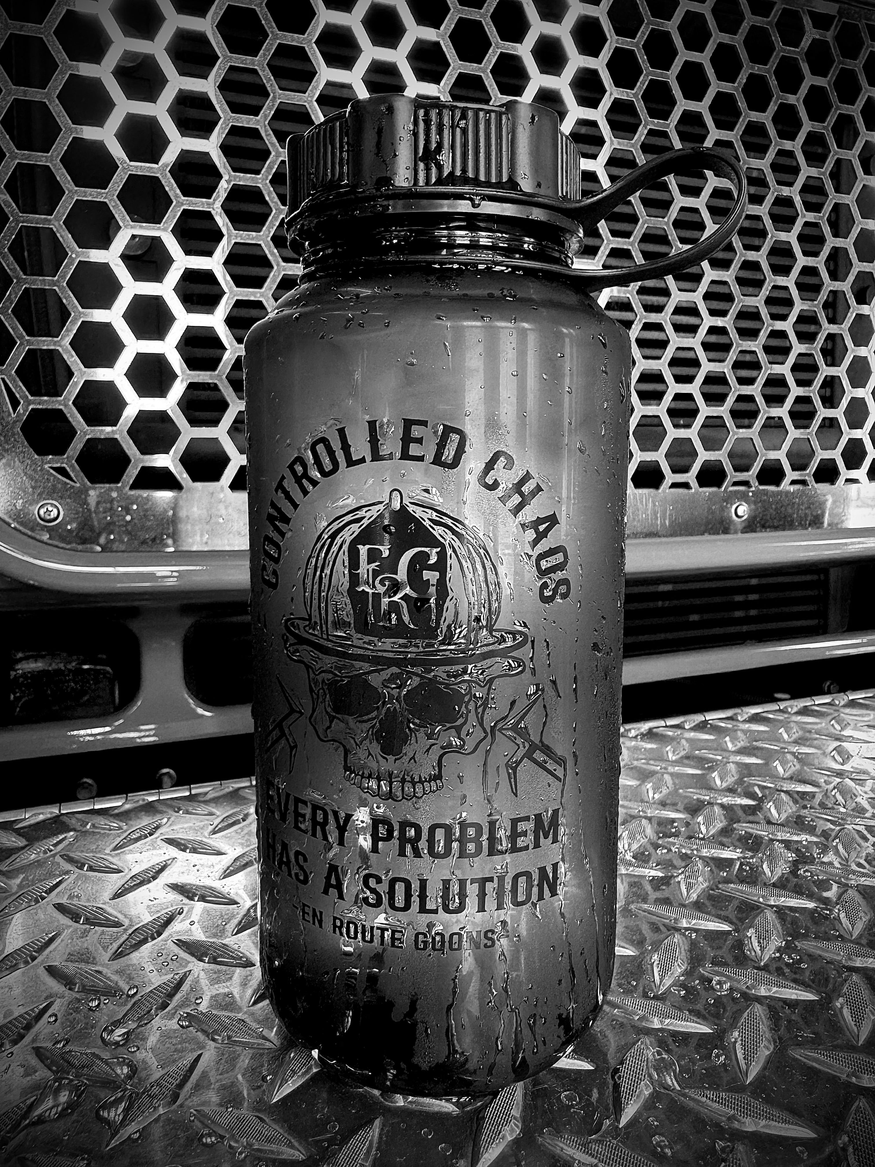 Controlled Chaos Water Bottle (hand wash only)