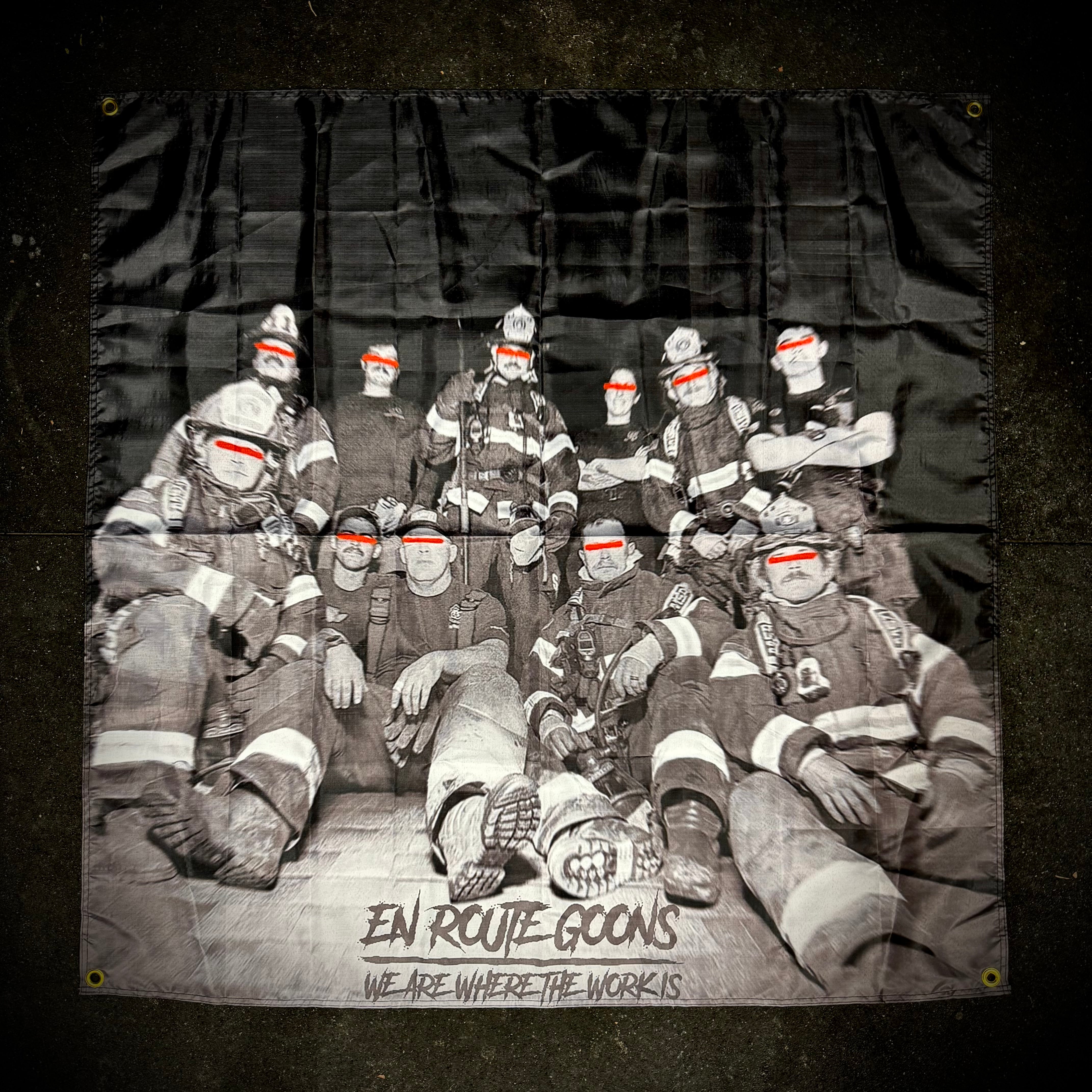 Custom En Route Goons Crew Flag