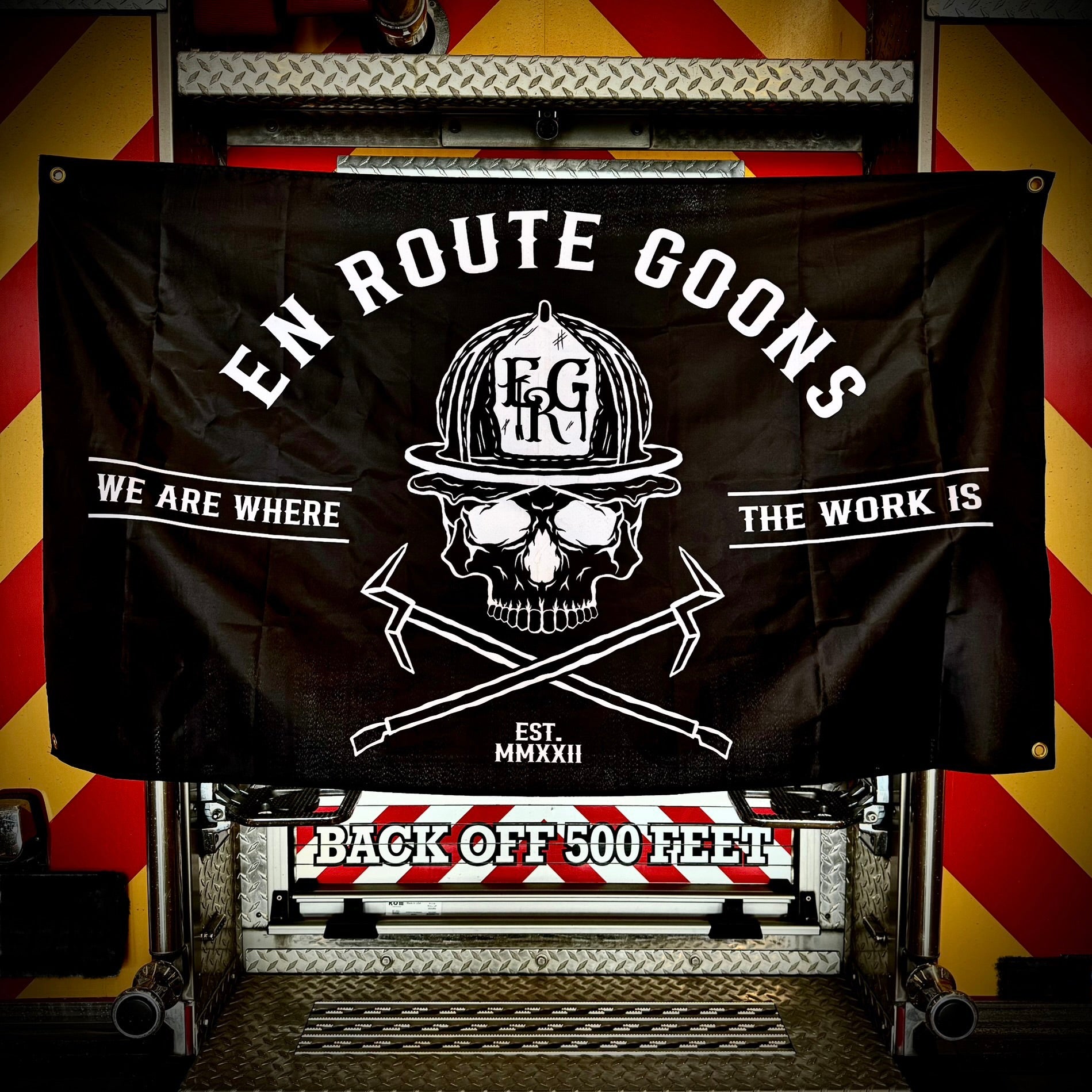 FLAG 3X5 EN ROUTE GOONS
