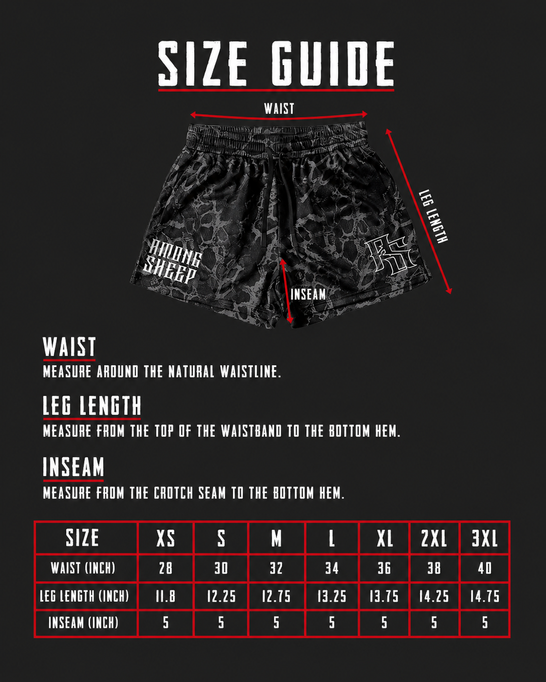 Snakeskin Athletic Shorts