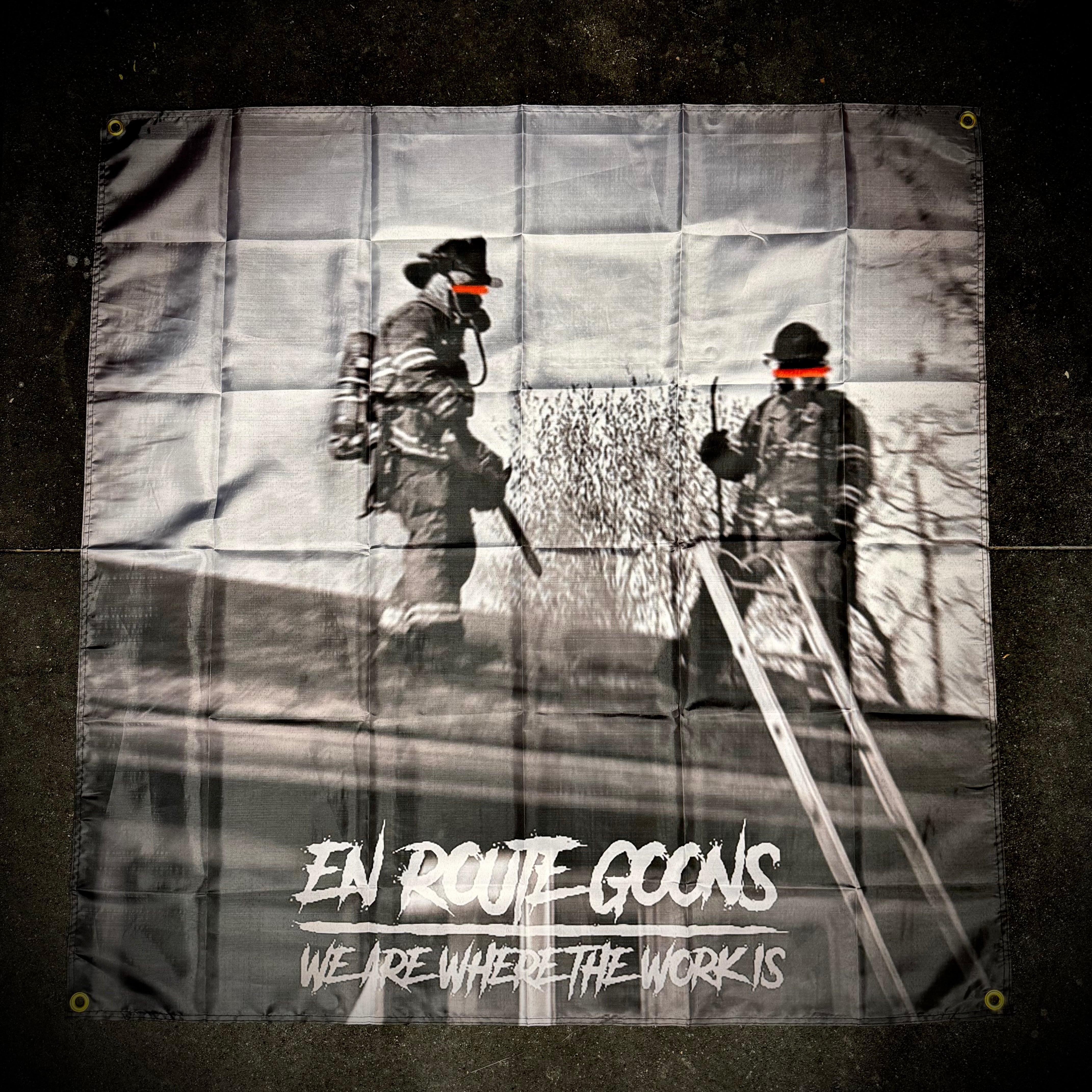 Custom En Route Goons Crew Flag