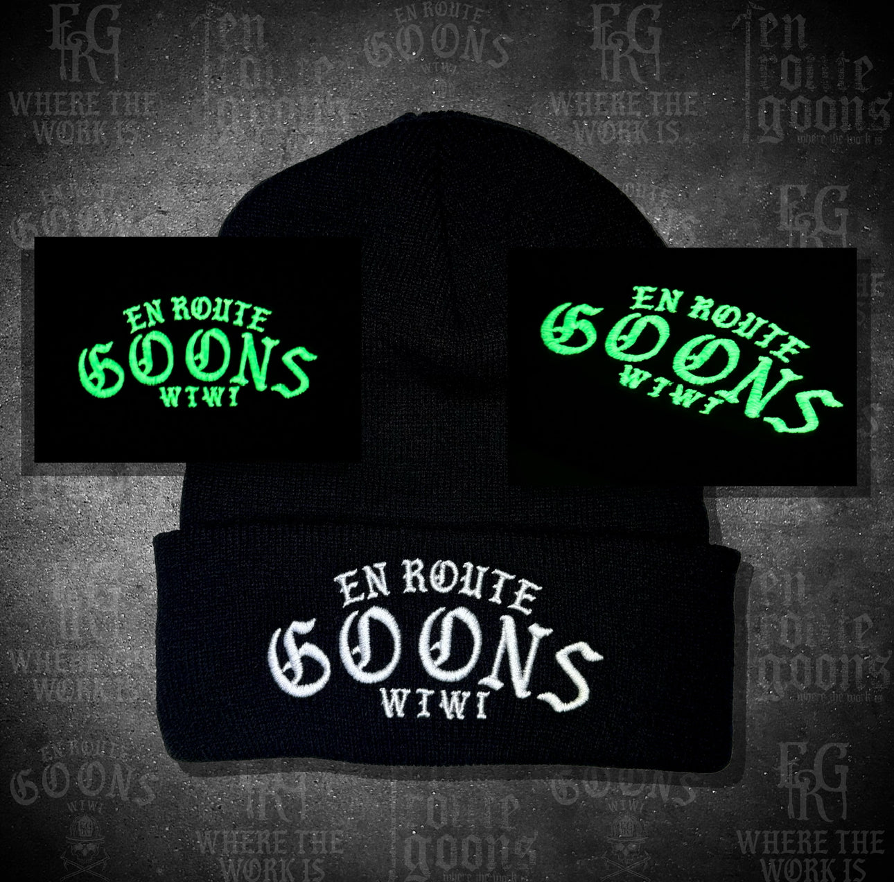 ERG Beanie GLOW IN THE DARK PRE-ORDER