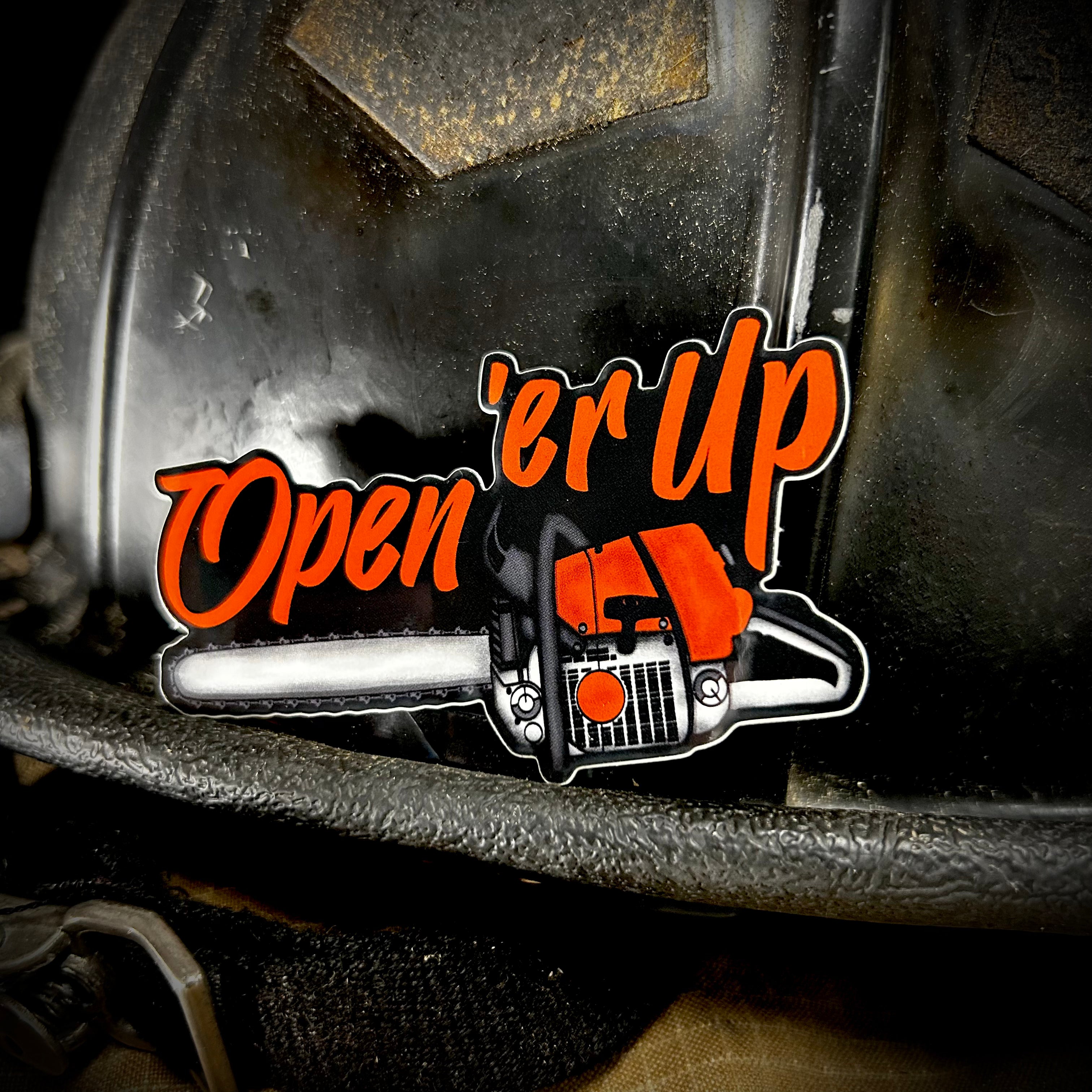 Open ‘er Up Chainsaw
