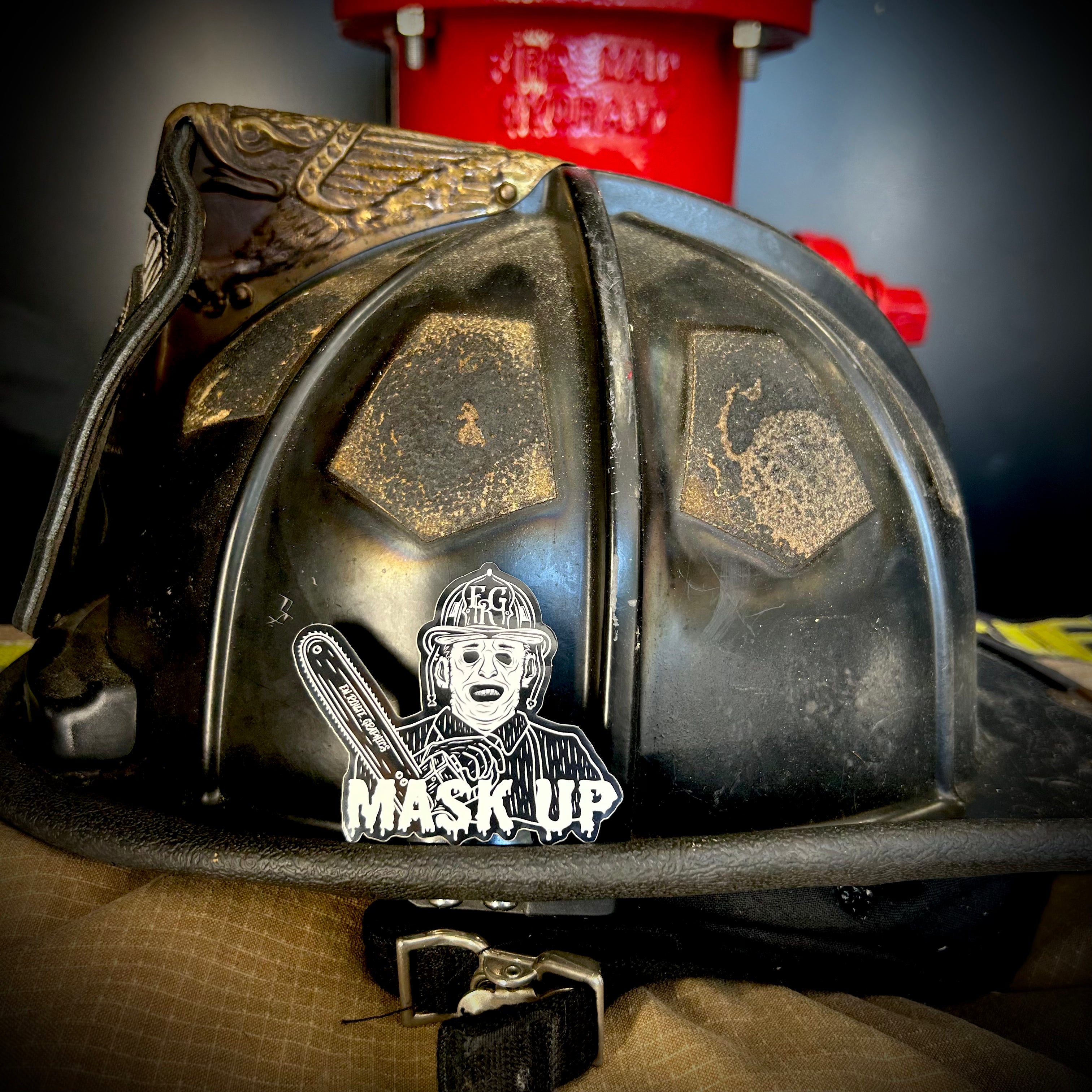 Leatherface Mask Up