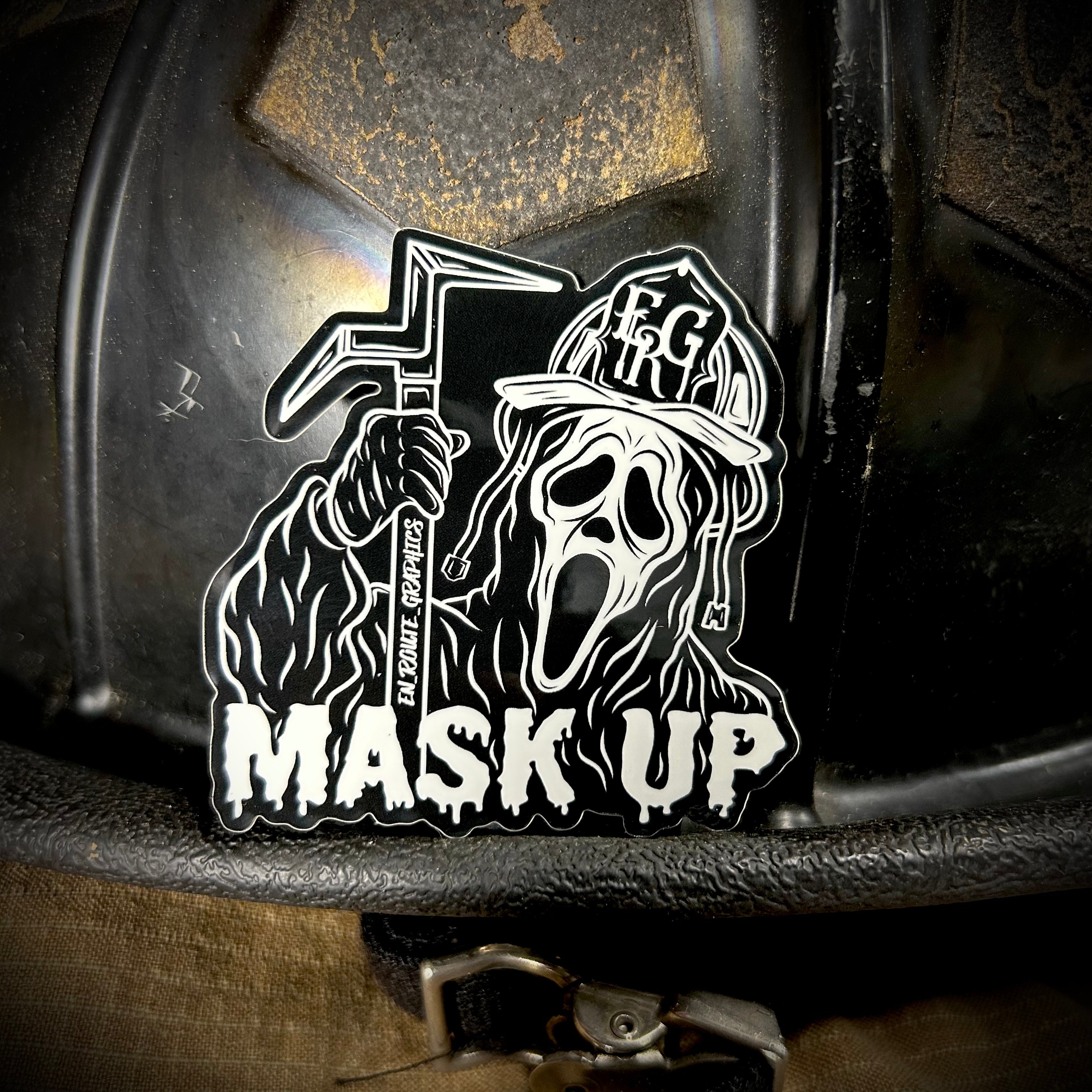 GhostFace Mask Up